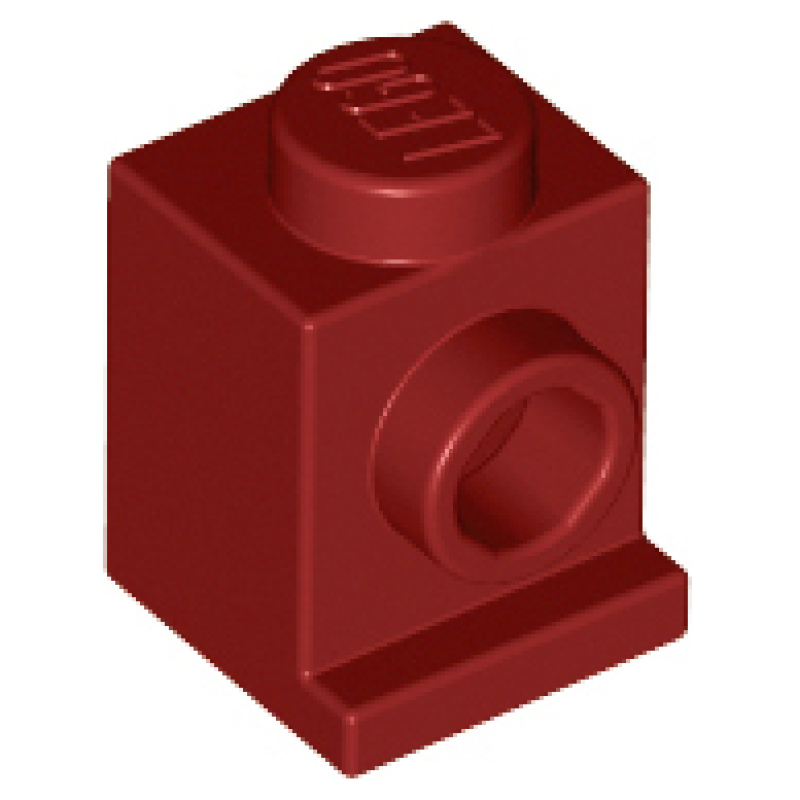 Steen, Aangepast 1x1 koplamp Dark Red